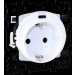  SQUARE PC Schuko + USB C BLC 