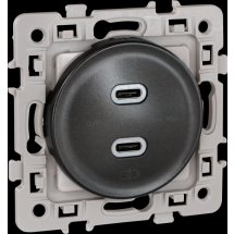  SQUARE charg. Dble USB C  VULC 