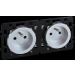 SQUARE PC 2x2P+T prcab. SILV 