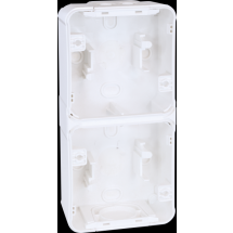  BOITE 2P BLANC VERTIC SAILLIE 