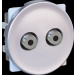  COMETE  Dble TV TypeF SILVER 