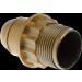  DOUILLE E14 DBLE BAGUE OR 