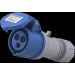  pris ind 2P+T 16A 230V IP44 