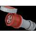  pris ind 3P+T 63A 400V IP67 