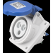  socle pris10 2P+T 16A IP44 