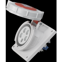 socle pris10 3P+N+T 16A IP67 