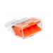  BORNES 3X2,5 ORANGE PAR 100 