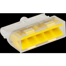  BORNES 5X2,5 JAUNE PAR 100 