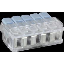  Borne � levier 5P 0,35 � 6mm� 