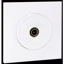  SQUARE prise TV gr.cplet BLC 