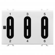  MODULE COMMANDE TOUCH KNX 6 CA 