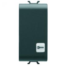  BOUTON-POU. 1M 1P NO 16A 'CLE' 