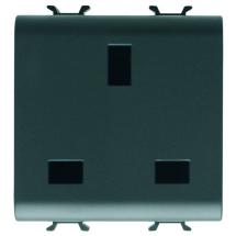  PRISE 2M 2 P+T 13A STD ANGLAIS 