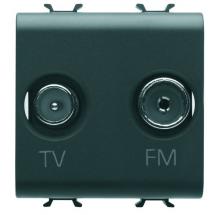  PRISE TV+FM 2M NOIRE 