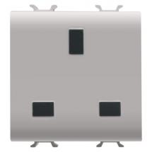  PRISE 2M 2 P+T 13A STD ANGLAIS 