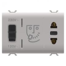  PRISE RASOIR EURO-USA 3M BEIGE 