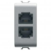  CONNECTEUR TELEPH. RJ11 DOUBLE 