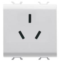  PRISE 2P+T 10A STD CHINOIS BLA 