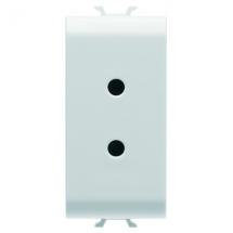  PRISE TBTS 2P 6A 24V 1M BLANC 