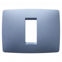  ONE PLATE 1 GANG SEA BLUE 