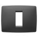  PLACCA ONE 1P NERO SATINATO 