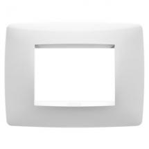  PLAQUE ONE 3P BLANC CREME 