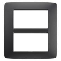  PLAQUE ONE 4+4P NOIR SATIN 