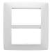  PLAQUE ONE 4+4P BLANC SATIN 