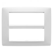  PLAQUE ONE 6+6P BLANC SATIN 