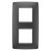  PLACCA ONE INT.2+2P V.NERO SAT 