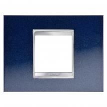  PLAQUE LUX 2P METAL BLEU CHIC 