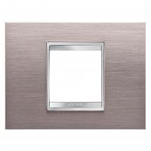 PLAQUE LUX 2P METAL ALUMINIUM 
