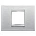  PLAQUE LUX 2P CUIR BLANC 
