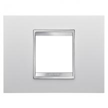  PLAQUE LUX 2P BLANC CREME 