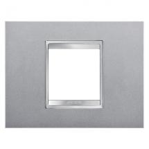  PLAQUE LUX 2P TITANE 