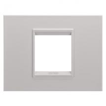  PLAQUE LUX 2P METAL NAT.BEIGE 