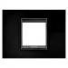  PLAQUE LUX 2P METAL NOIR MONOC 