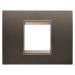  PLA LUX RECT. 2P MET MARRON 