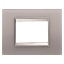  PLA LUX RECT. 3P VERRE GRIS 