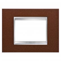  PLAQUE LUX 3P METAL FIN. OXIDE 