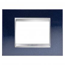  PLAQUE LUX 3P METAL BLUE CHIC 