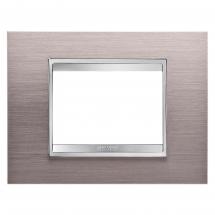  PLAQUE LUX 3P METAL ALUMINIUM 