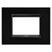  PLAQUE LUX 3P METAL NOIR MONOC 