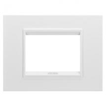  PLAQUE LUX 3P BLANC MONOCHROME 