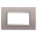  PLA LUX RECT. 4P VERRE GRIS 