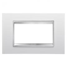  PLAQUE LUX 4P BLANC CREME 