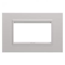  PLAQUE LUX 4P METAL NAT.BEIGE 