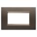  PLA LUX RECT. MET 4P MARRON 