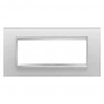  PLAQUE LUX 6P VERRE GLACE 