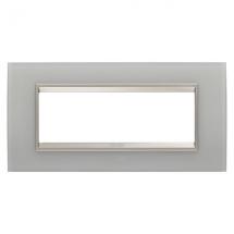  PLA LUX RECT. 6P VERRE NATUREL 